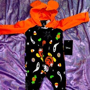 Halloween Mickey Infant Sleeper